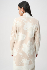 Joseph Ribkoff Joseph Ribkoff Oatmeal/Winter White Long Knit Cardigan Sweater