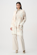 Joseph Ribkoff Joseph Ribkoff Oatmeal/Winter White Long Knit Cardigan Sweater