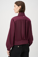 Joseph Ribkoff Joseph Ribkoff Elderberry Casual Long Sleeve Zippered Jacket