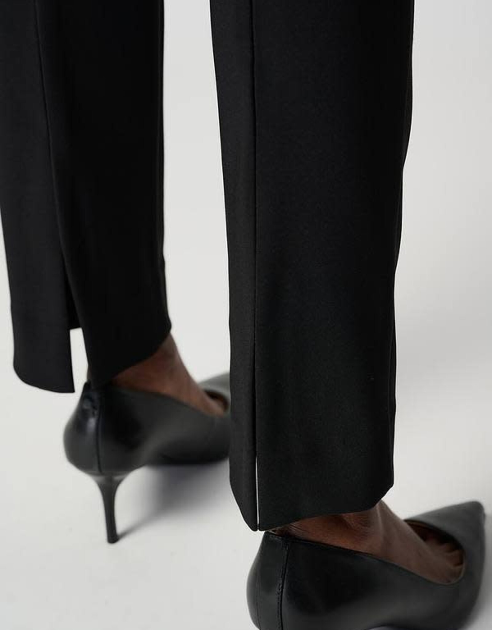 Joseph Ribkoff Joseph Ribkoff Black Pull-On Pant w/Back Slit