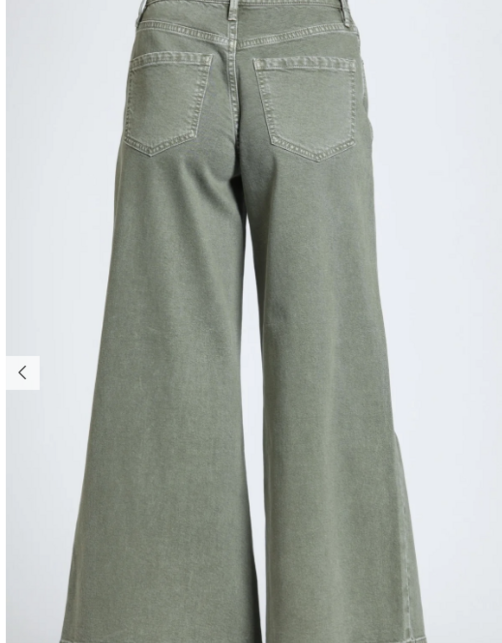 APNY APNY Olive The Godet Wide Leg Jean