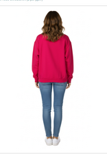 Simply Noelle Simply Noelle Red Naughty Or Nice Round Neck Long Sleeve Sweatshirt