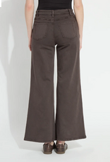 Lysse Lysse Double Espresso Iris Wide Leg Everyday Denim Jean