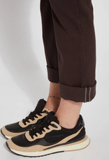 Lysse Lysse Double Espresso Boyfriend Denim Cuffed Denim Jean