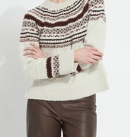 Lysse Lysse Fair Isle Jacquard Harriet Sweater