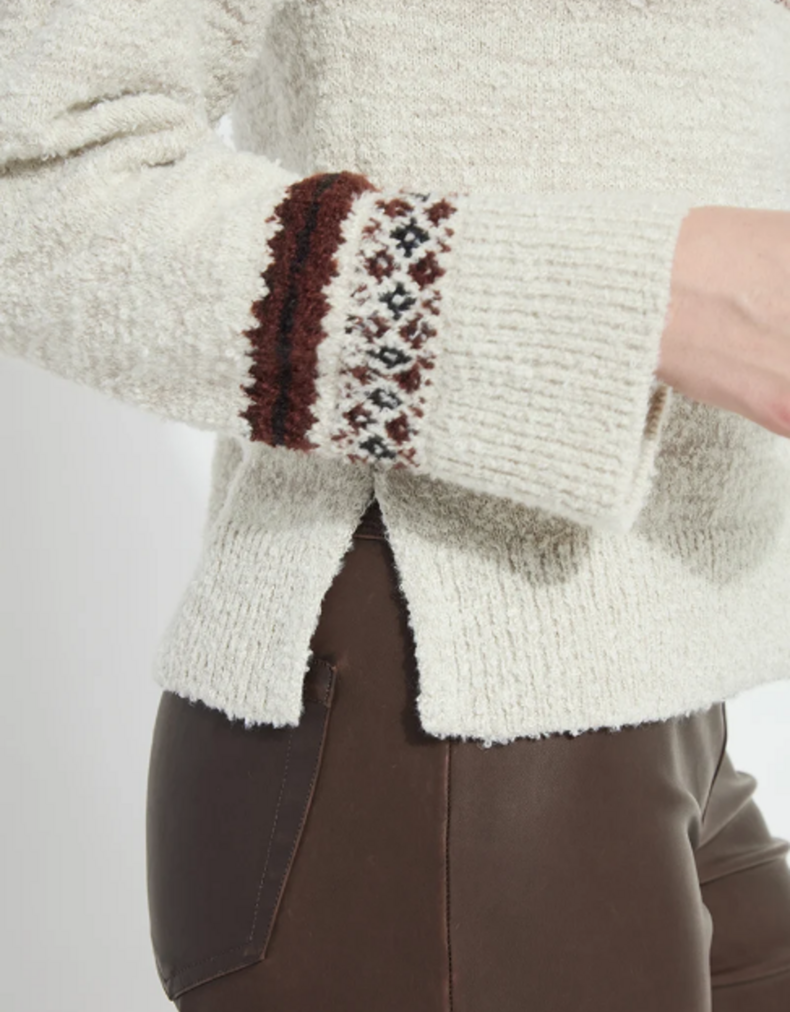 Lysse Lysse Fair Isle Jacquard Harriet Sweater