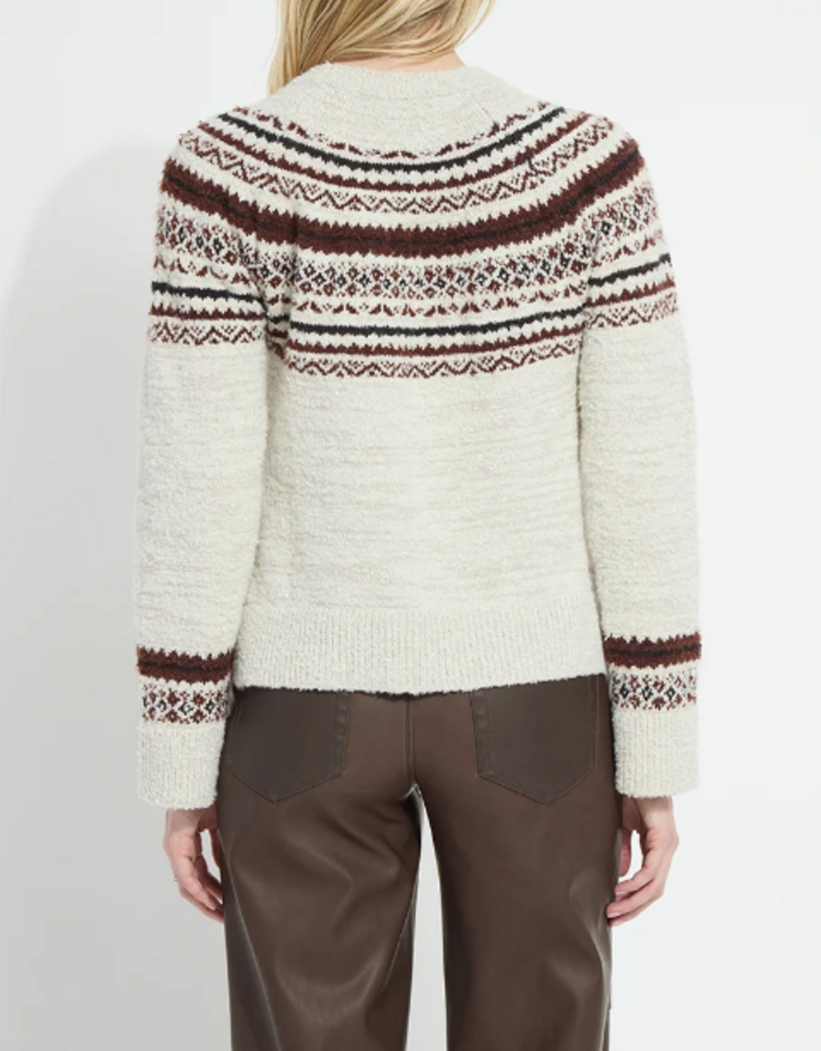 Lysse Lysse Fair Isle Jacquard Harriet Sweater