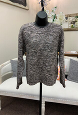 Tribal Tribal 6346O Grey Textured Lofty Crew neck L/S