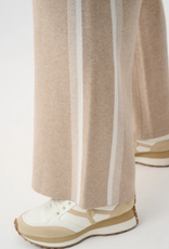 Joseph Ribkoff Joseph Ribkoff  Fawn/Winter White  Striped Wide Leg Sweater Pant