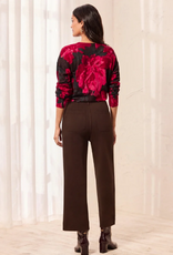 Tribal Tribal 2241o Espresso HR Ponte Wide Leg