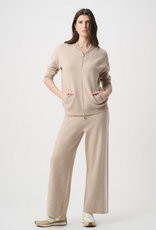 Joseph Ribkoff Joseph Ribkoff Fawn /White Stripe Casual Hip-Length Jacket