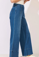 Escape Ethyl Medium Wash Comfort Knit Denim Chill Pull On Jean