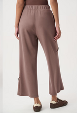 Joseph Ribkoff Joseph Ribkoff Mink Geo Design Casual Cropped Pant