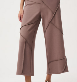 Joseph Ribkoff Joseph Ribkoff Mink Geo Design Casual Cropped Pant