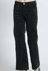 APNY APNY Dark Green Mid Rise Quinn Mini Boot Jean