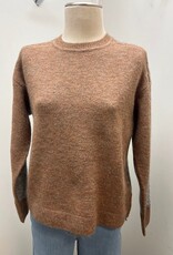 Sunday Sunday Cobber Two Tone  Round Neck Long Sleeve Sweater