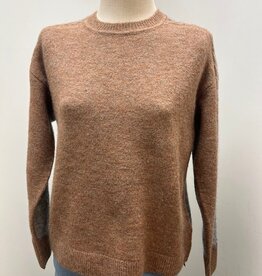 Sunday Sunday Cobber Two Tone  Round Neck Long Sleeve Sweater
