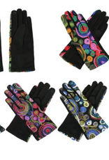 Coronet Coronet  Embroidered Knit Glove  Touch Screen One Size