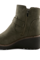 Spring Steps Spring Steps Olive Green Wedge Boot