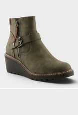 Spring Steps Spring Steps Olive Green Wedge Boot