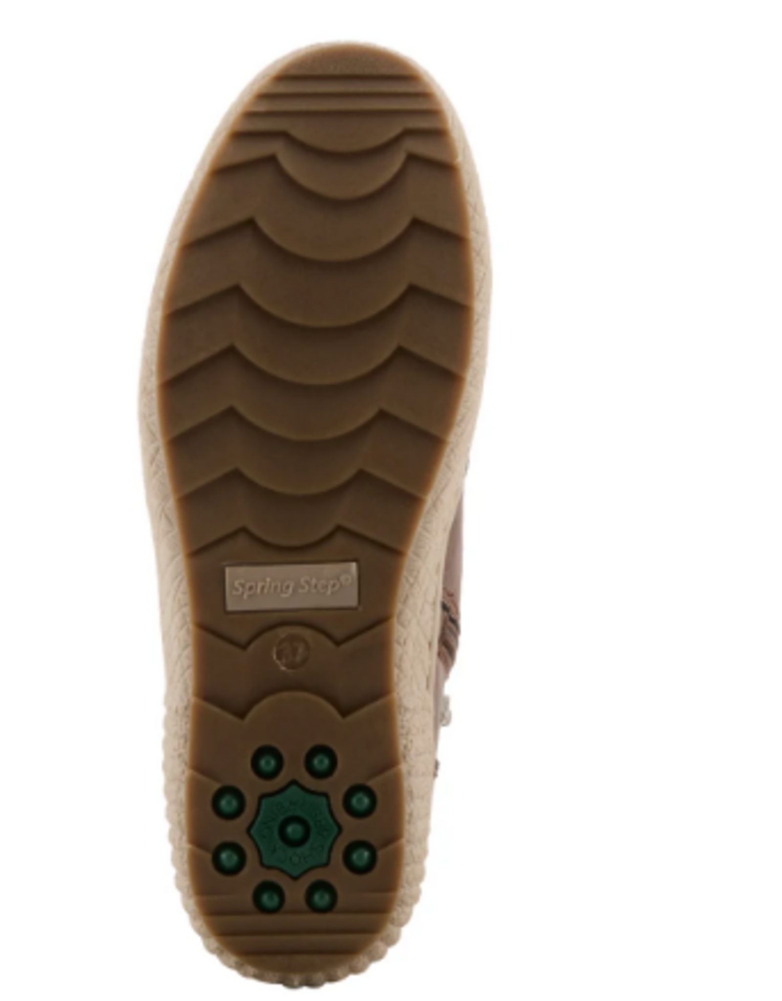 Spring Steps Spring Steps Loghaven  Brown Ankle Boot w/ Rubber Sole