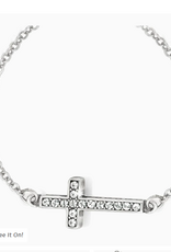 Brighton Brighton Silver Starry Night Cross Necklace