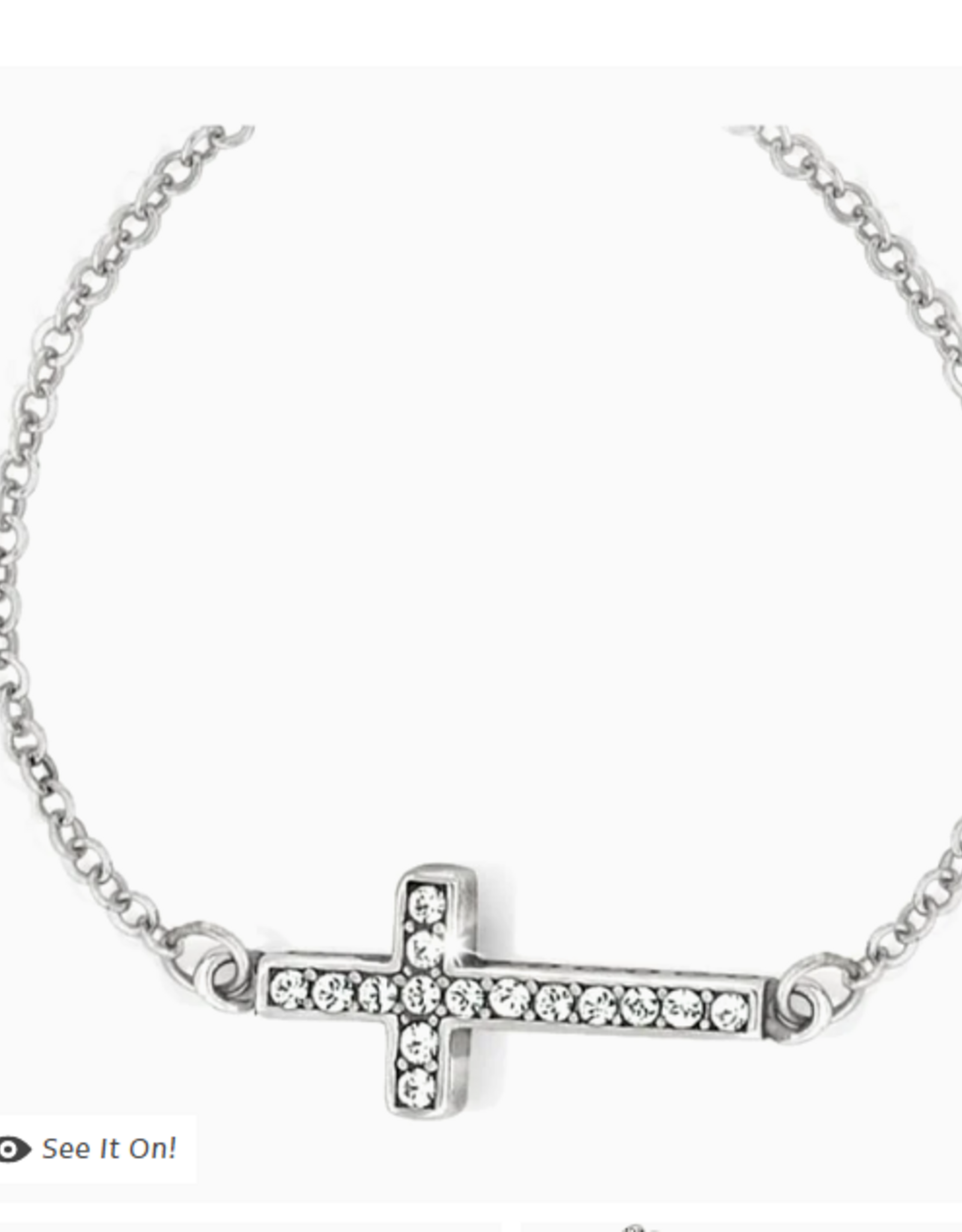 Brighton Brighton Silver Starry Night Cross Necklace