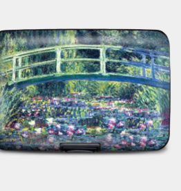 Monarque Monarque Armored Wallet Lily Bridge Monet RFID Protected
