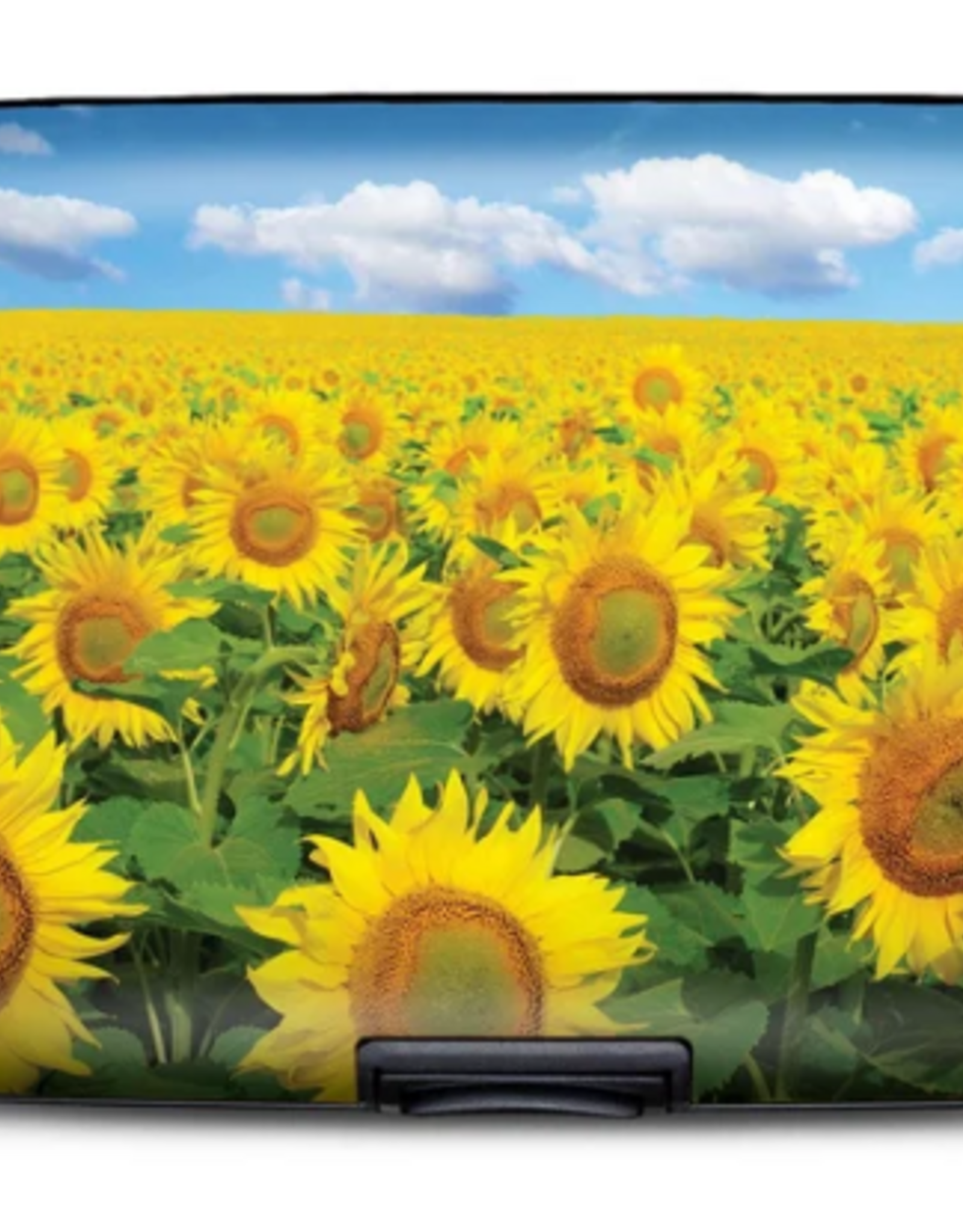 Monarque Monarque Armored Wallet Sunflowers In Vase RFID Protected O