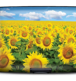 Monarque Monarque Armored Wallet Sunflowers In Vase RFID Protected O
