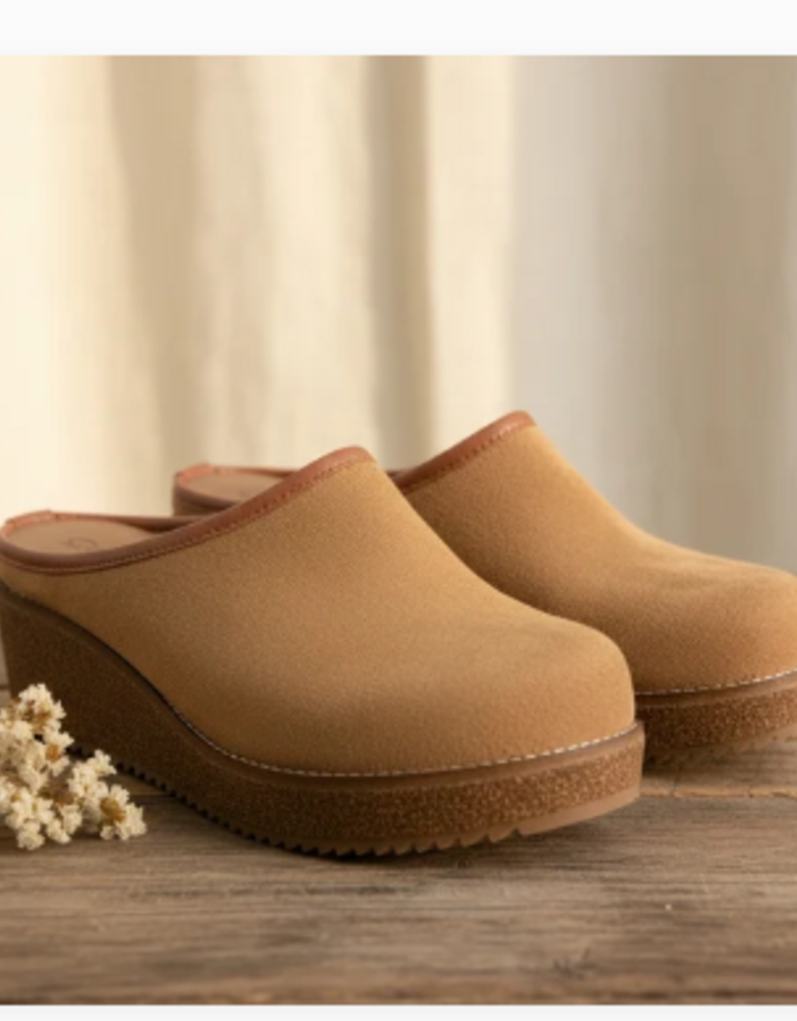 Corkys Footwear Corkys  BETTER HALF Tobacco Slide Clog Shoe