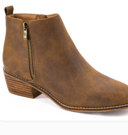Corkys Footwear Corkys  DONT'T BE A STRANGER Tan Distressed Bootie