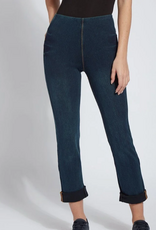 Lysse Lysse Indigo Boyfriend Denim Cuffed Denim Jean