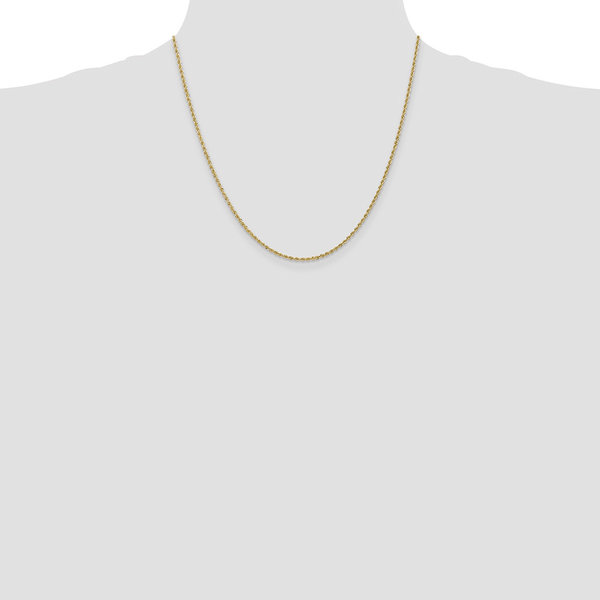 1.5 mm gold rope chain deals