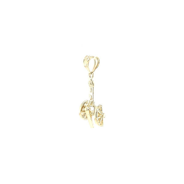 14K Yellow Gold GC Original Cannon Charm