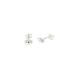 Sterling Silver Charleston Rice Bead Post Earrings - Jumbo
