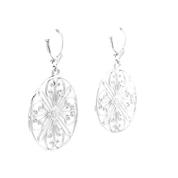 Long sterling silver fringe earrings with river rock drops – Planet Dot  Jewelry