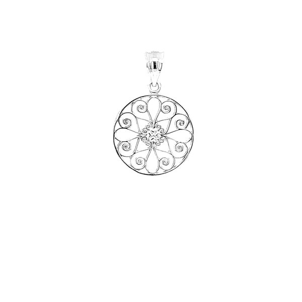 Sterling Silver 5 King Gate Pendant