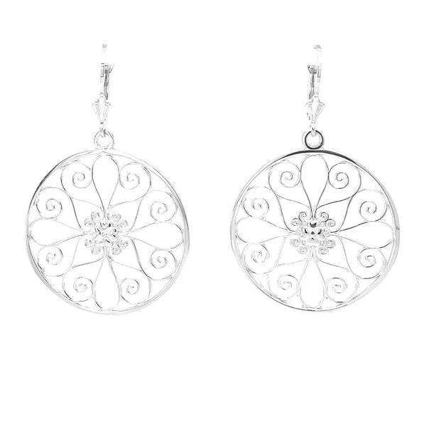 Sterling Silver 5 King Gate Earrings