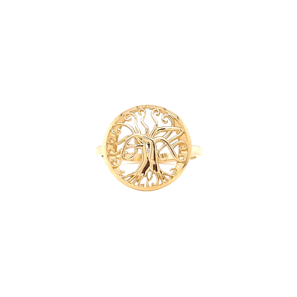 14K Yellow Gold GC Original Angel Oak Ring