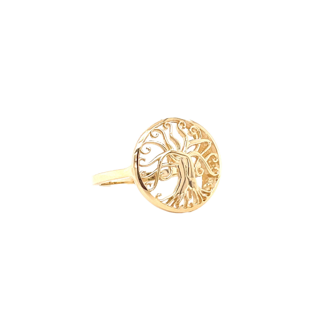14KY GC Original Angel Oak Ring - Gold Creations