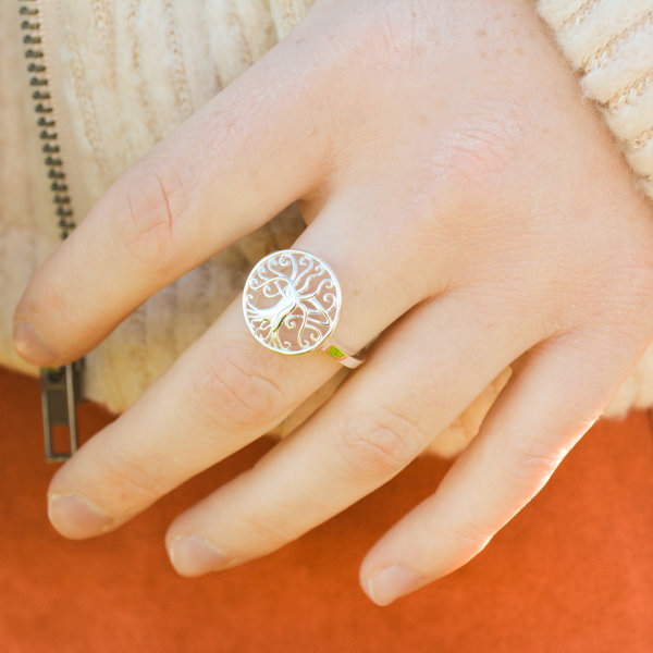 Sterling Silver GC Original Angel Oak Ring