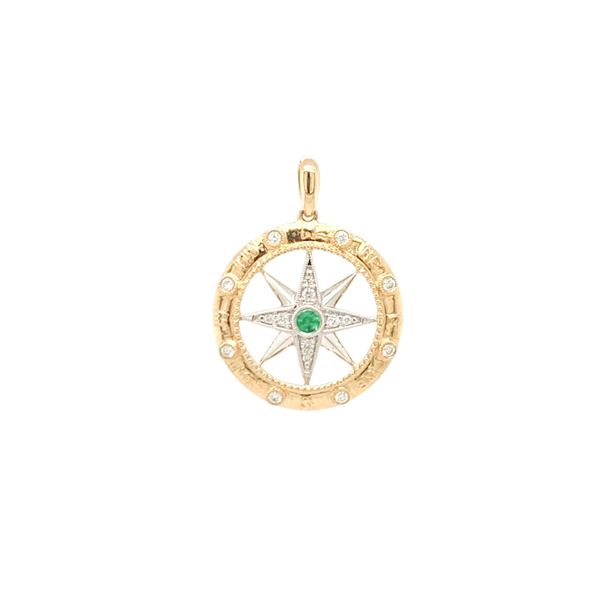 DIRT】compass roseネックレス