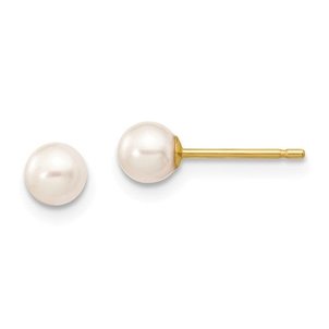 14KY FW Pearl Post Earrings