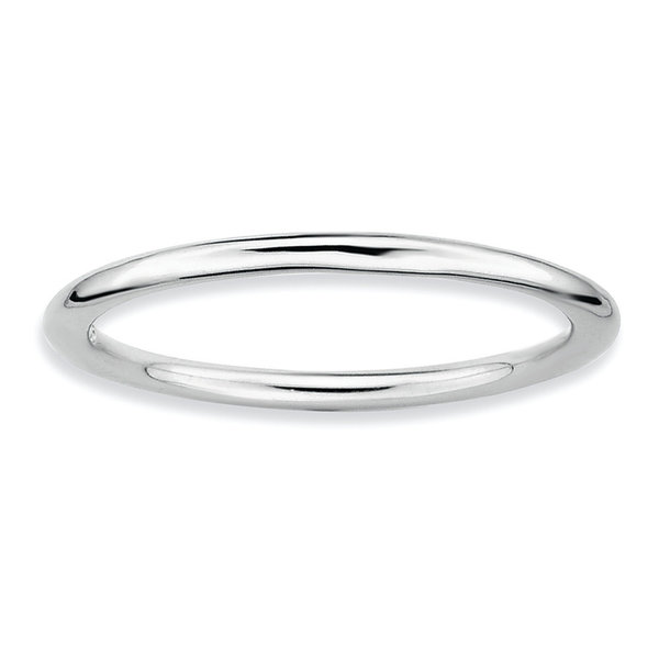 SS 1.5mm Stackable Polished Band