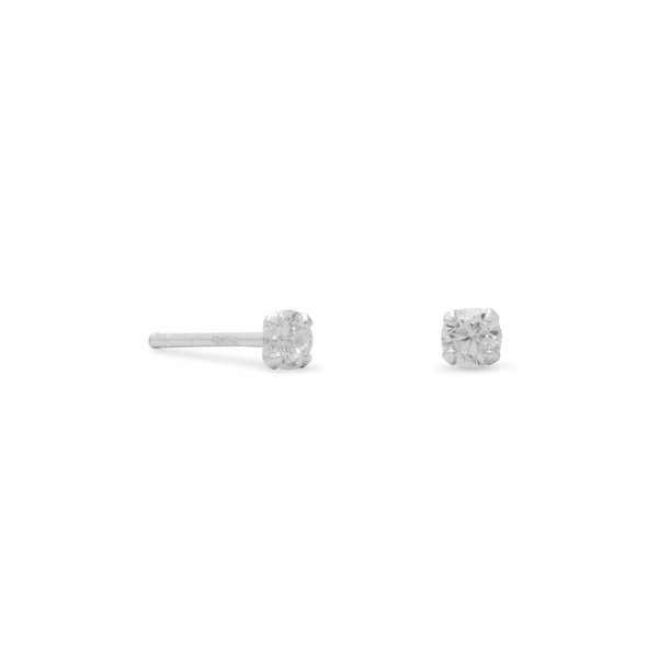 A&M 2-pack 14K Yellow and White Gold Ball Stud Earrings | HSN