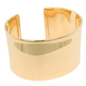 SS Classic 40mm Cuff Bangle w/HE - Gold Creations