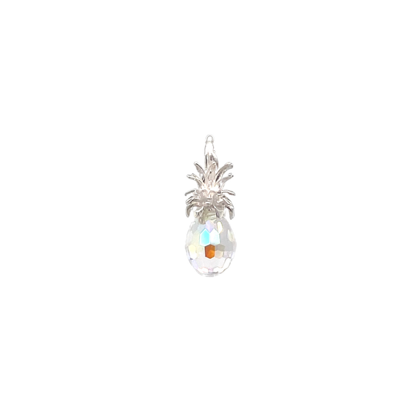 Sterling Silver Crystal Pineapple