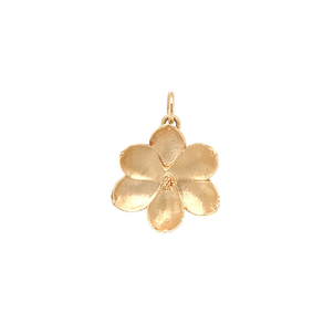 14K Yellow Gold Handmade Large Magnolia
