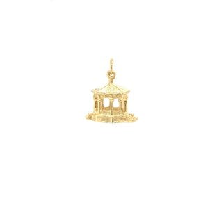 14K Yellow Gold Small Handmade Gazebo